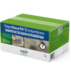 Cimento de Secagem Ultrarrápida Viapolseca Pó 2 – Viapol